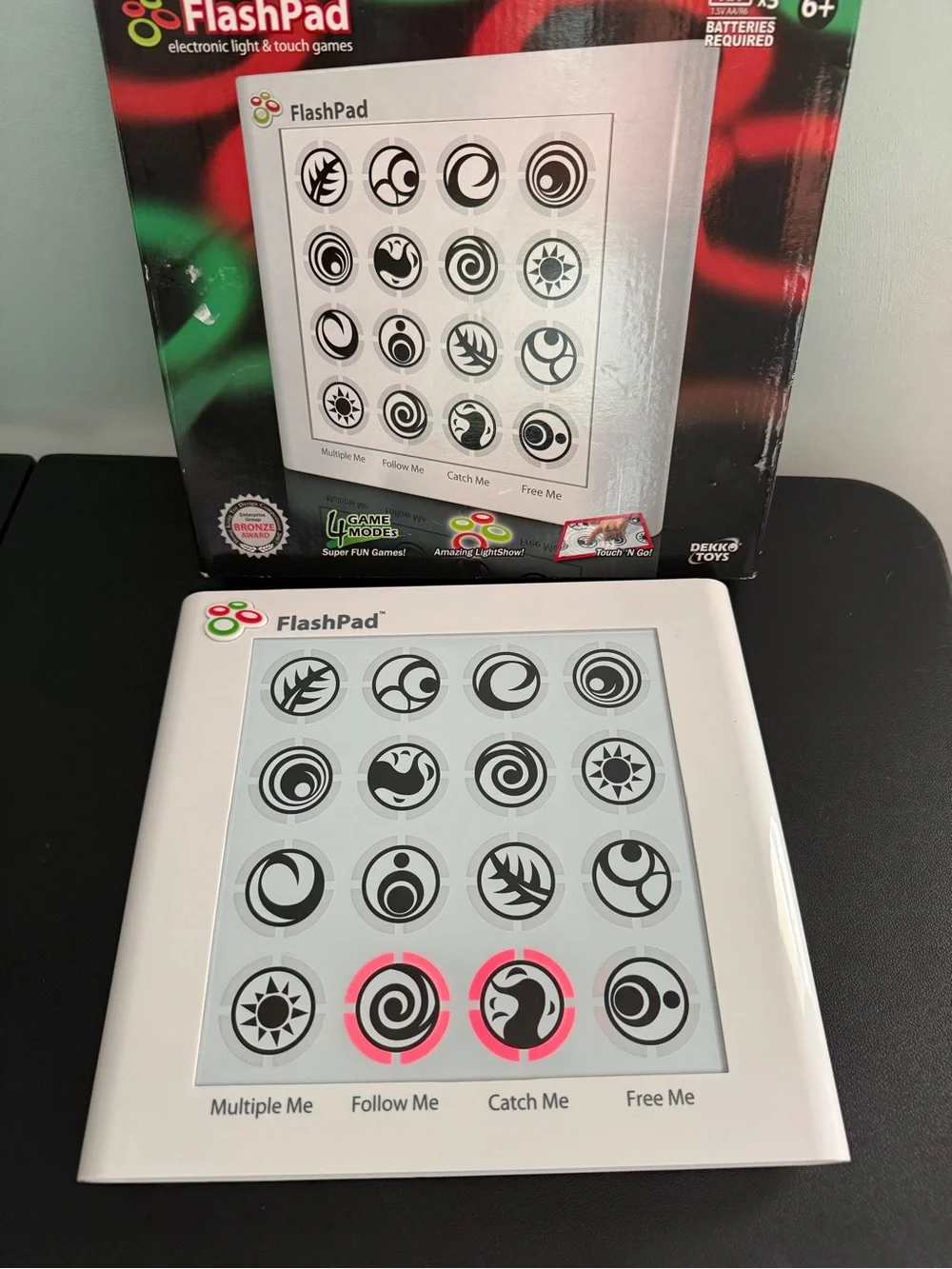 Electronic Touch Game Tablet - White